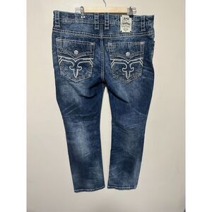 Mens Rock Revival "Fremont" Relaxed Straight17 40x32